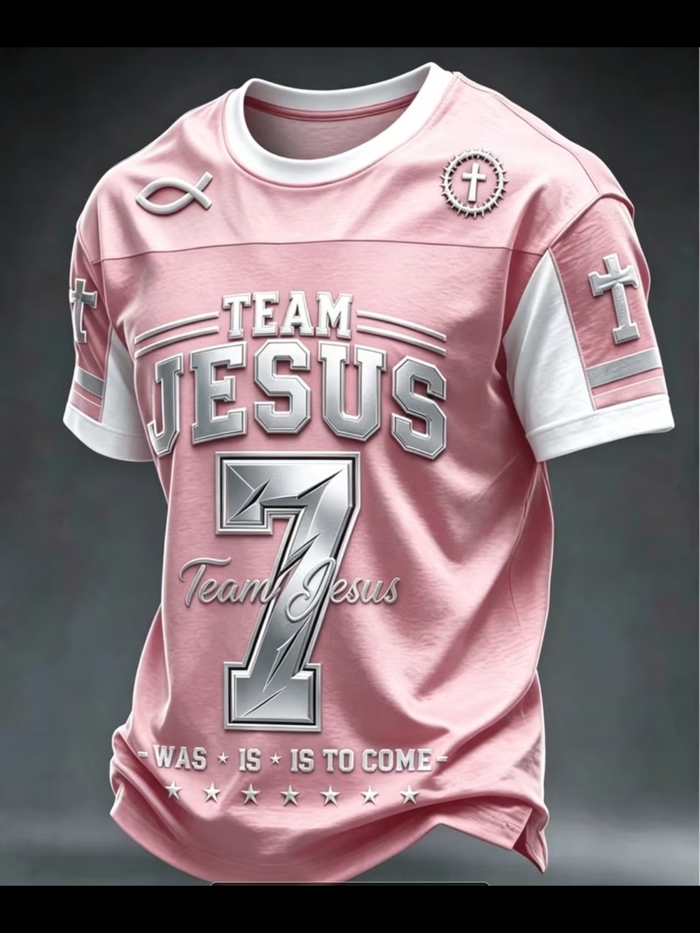 Pink Graphic Tee -